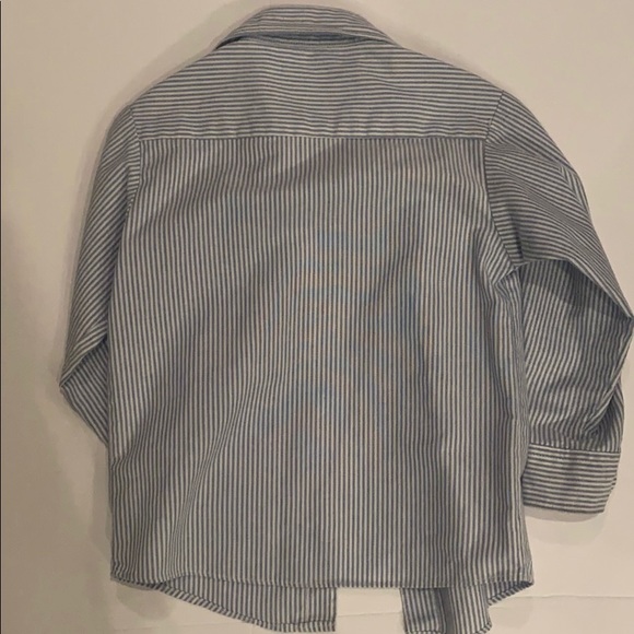 Blue stripe button down - Picture 3 of 3